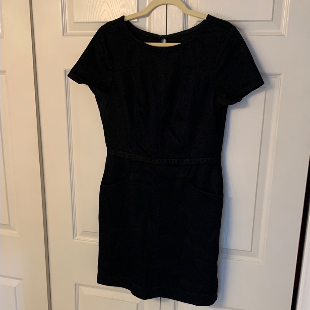 Gap Backless Denim Dress